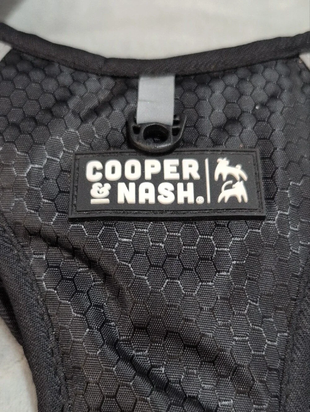 Black Padded Mesh Dog Harness - Adjustable Comfort